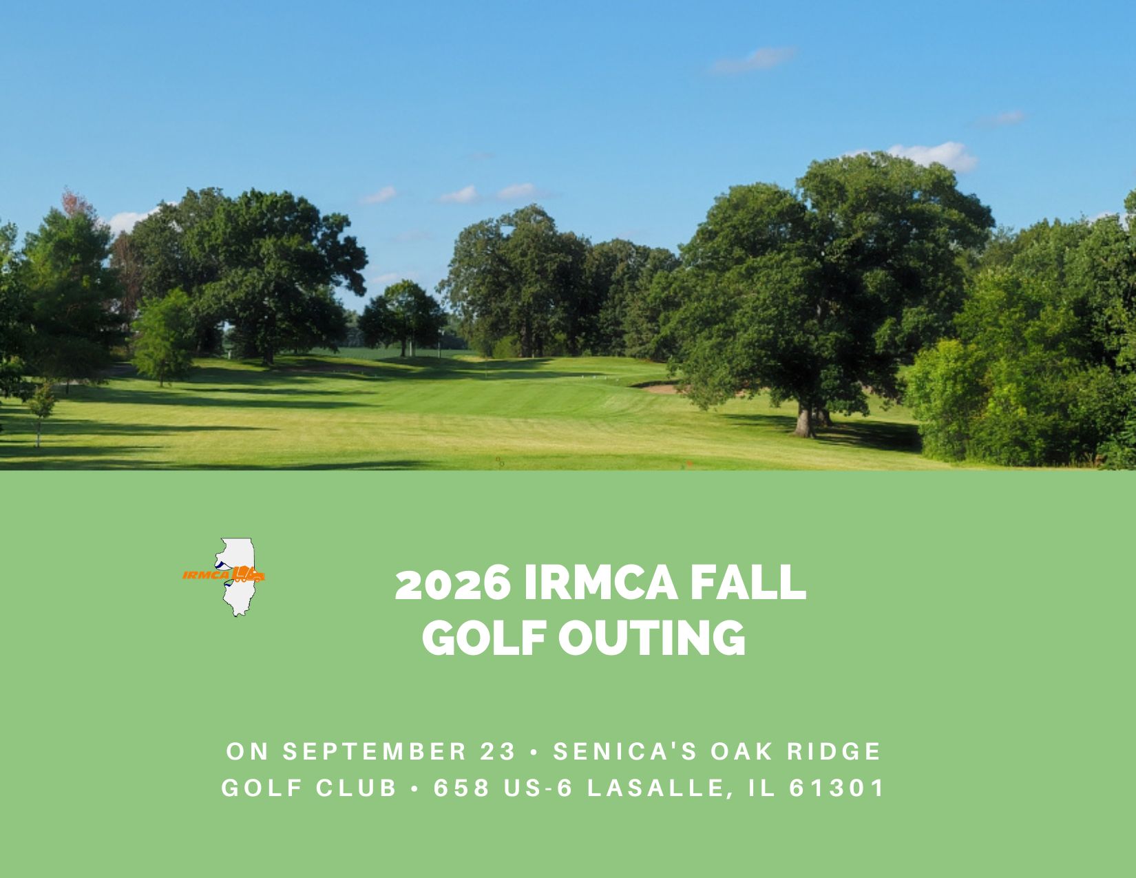 2026 IRMCA FALL GOLF OUTING